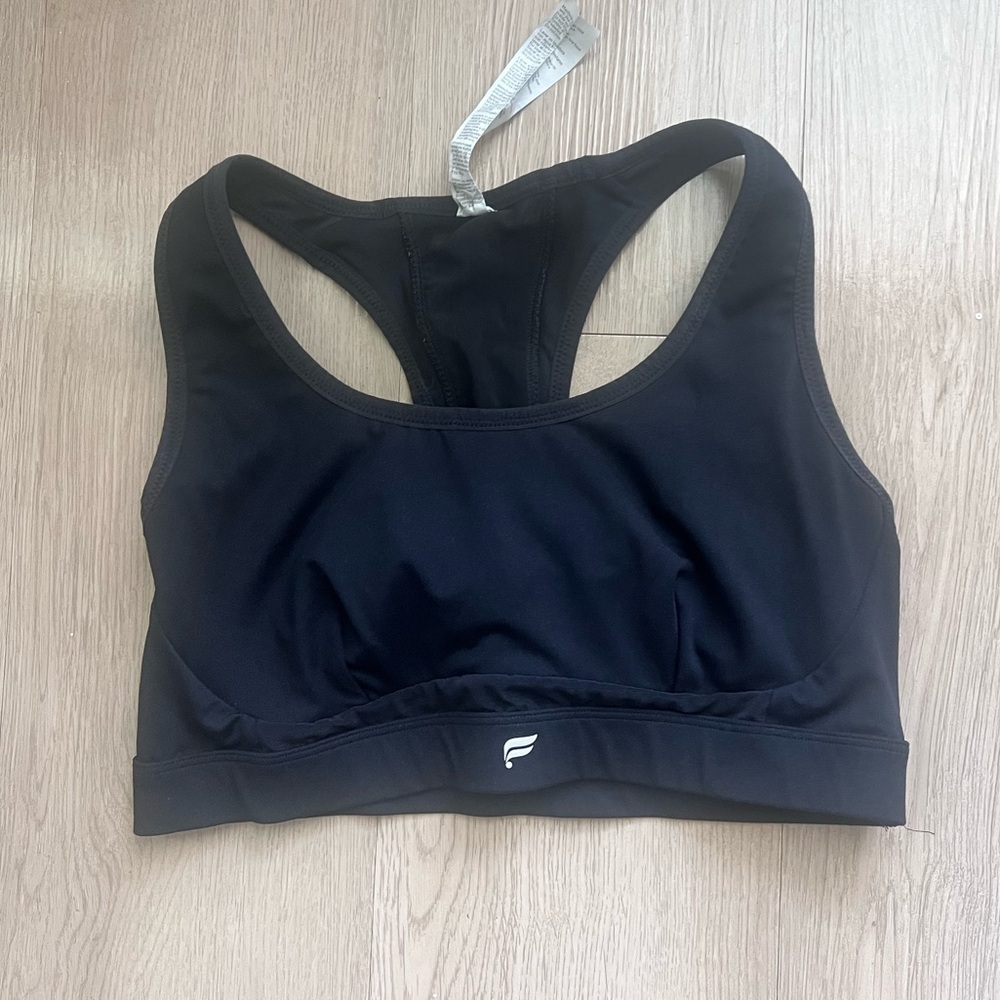Fabletics Midnight Black Sports Bra